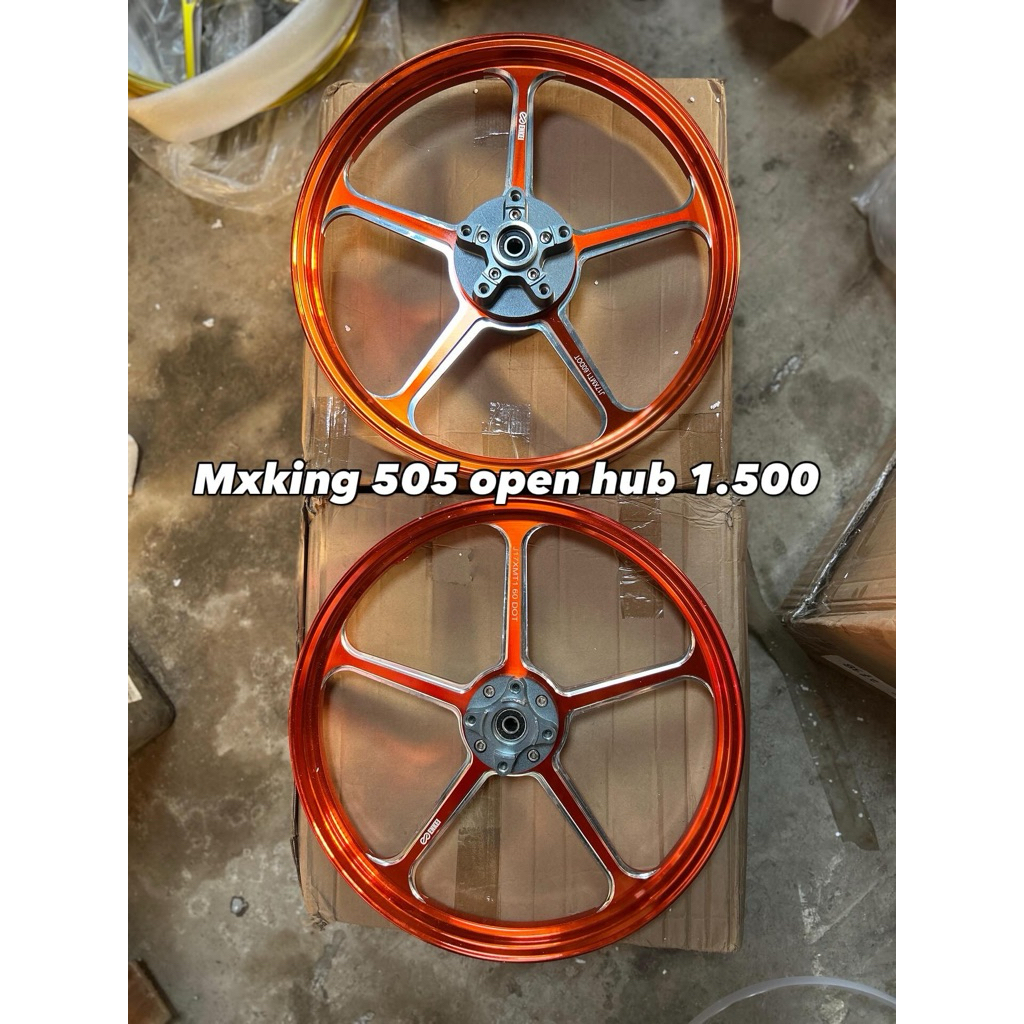 VELG ENKEI 505 MXKING ORANGE OPEN HUB MURAHHH