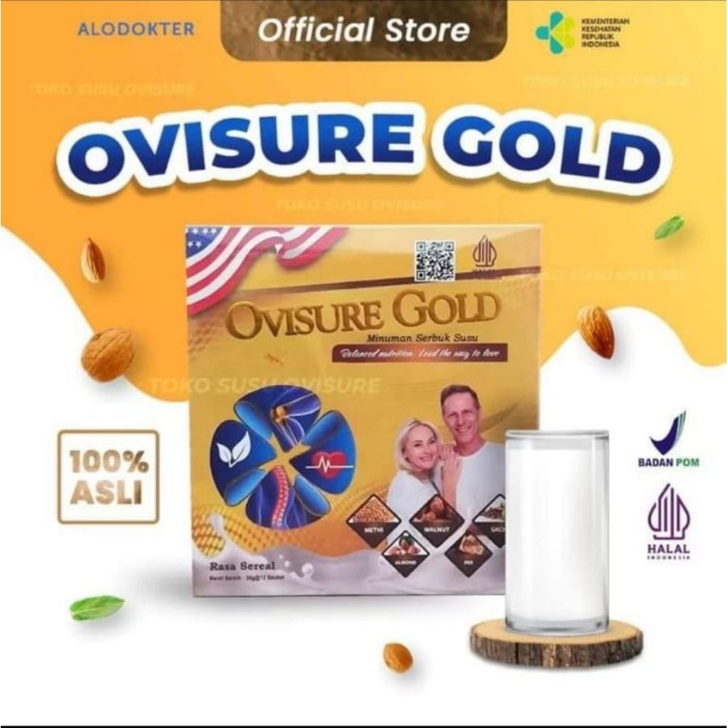 

( Terlaris) OVISURE GOLD SUSU VITAMIN TULANG SENDI AMPUH BPOM