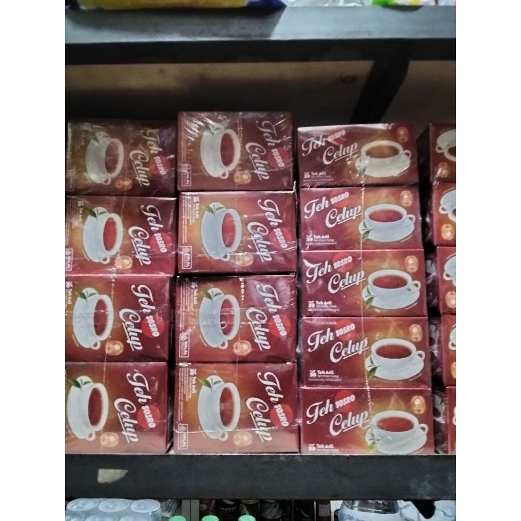 

Teh celup sosoro satu kotak isi 30 pcs // 5 Kotak