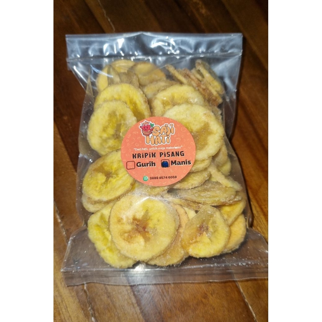 

Keripik Pisang Manis - 150gr / 250gr