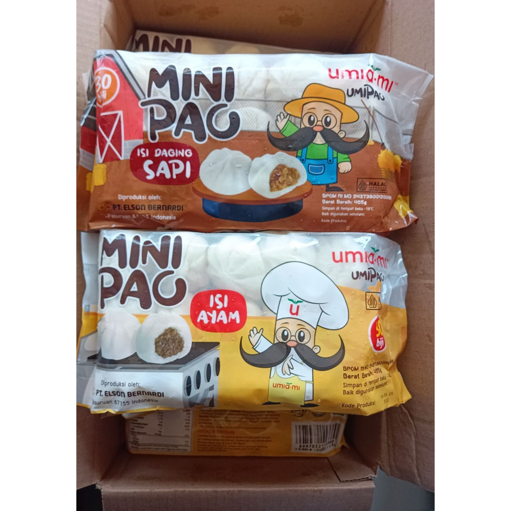 

Mini pao Daging isi 30