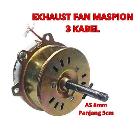 Dinamo Exhaust Hexos Maspion Motor Kipas Hexos Fan Copper