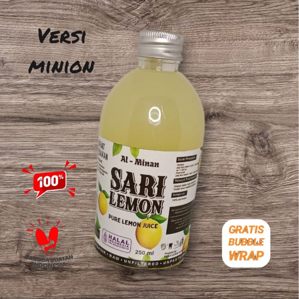 

sarilemon 250 pure juice 100% alami dan organik
