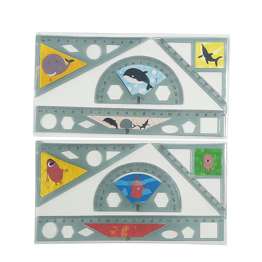 

Penggaris set isi 4pcs