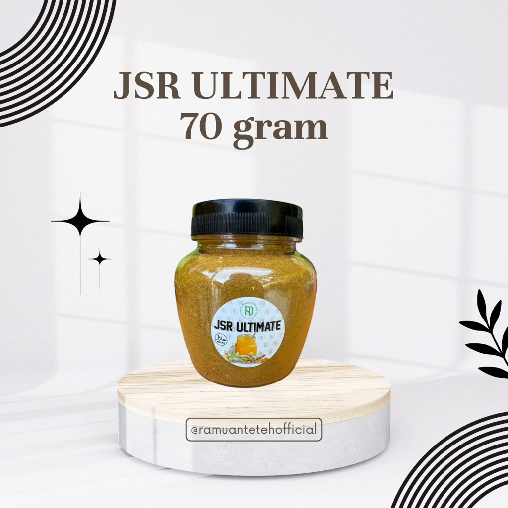 

Ramuan Teteh JSR Ultimate 70gr | Promil alami | Asam Lambung