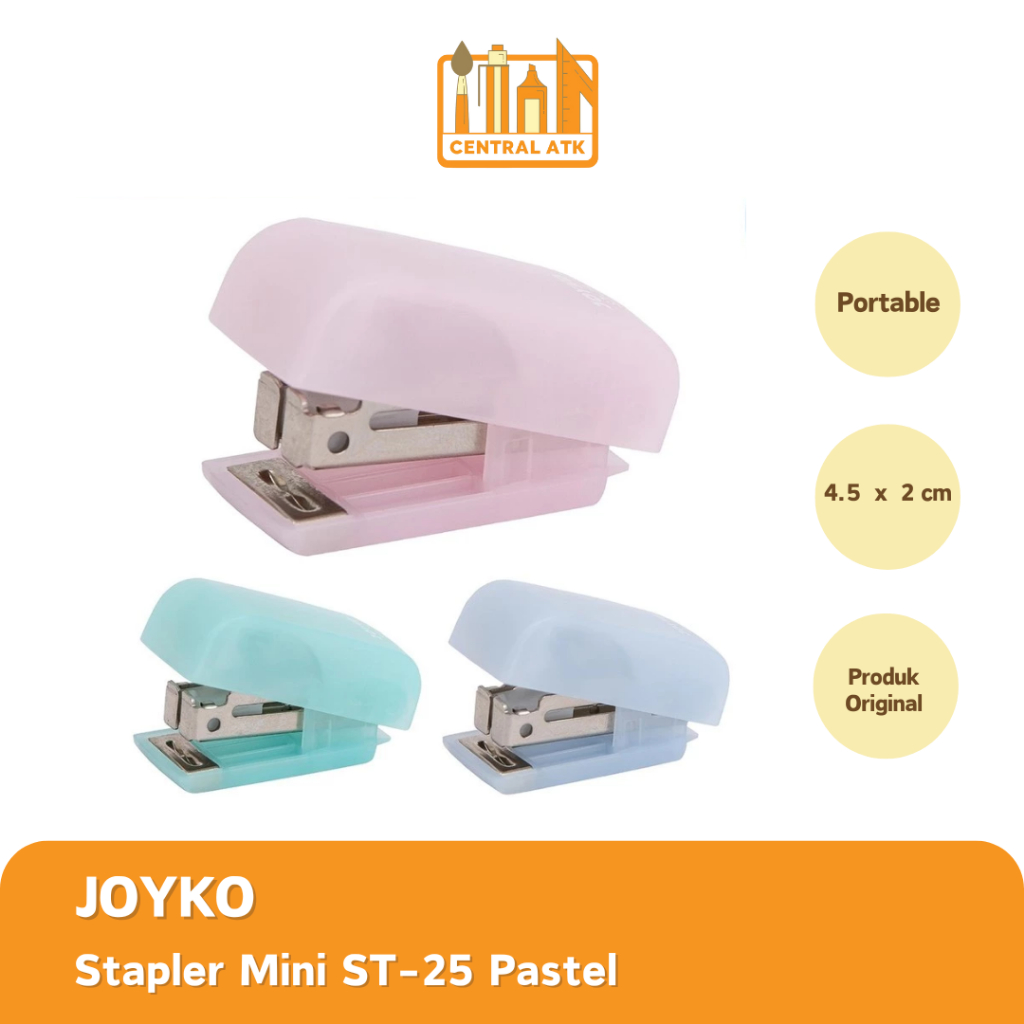 

STAPLER MINI JOYKO ST-25 PASTEL (1 PCS)