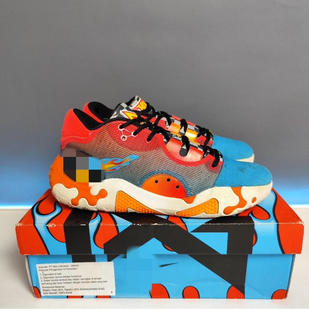 (USED) Sepatu Basket Nike PG 6 Hot Wheels