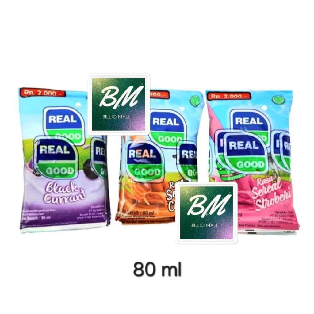

Real Good Susu UHT Bantal 80 ml