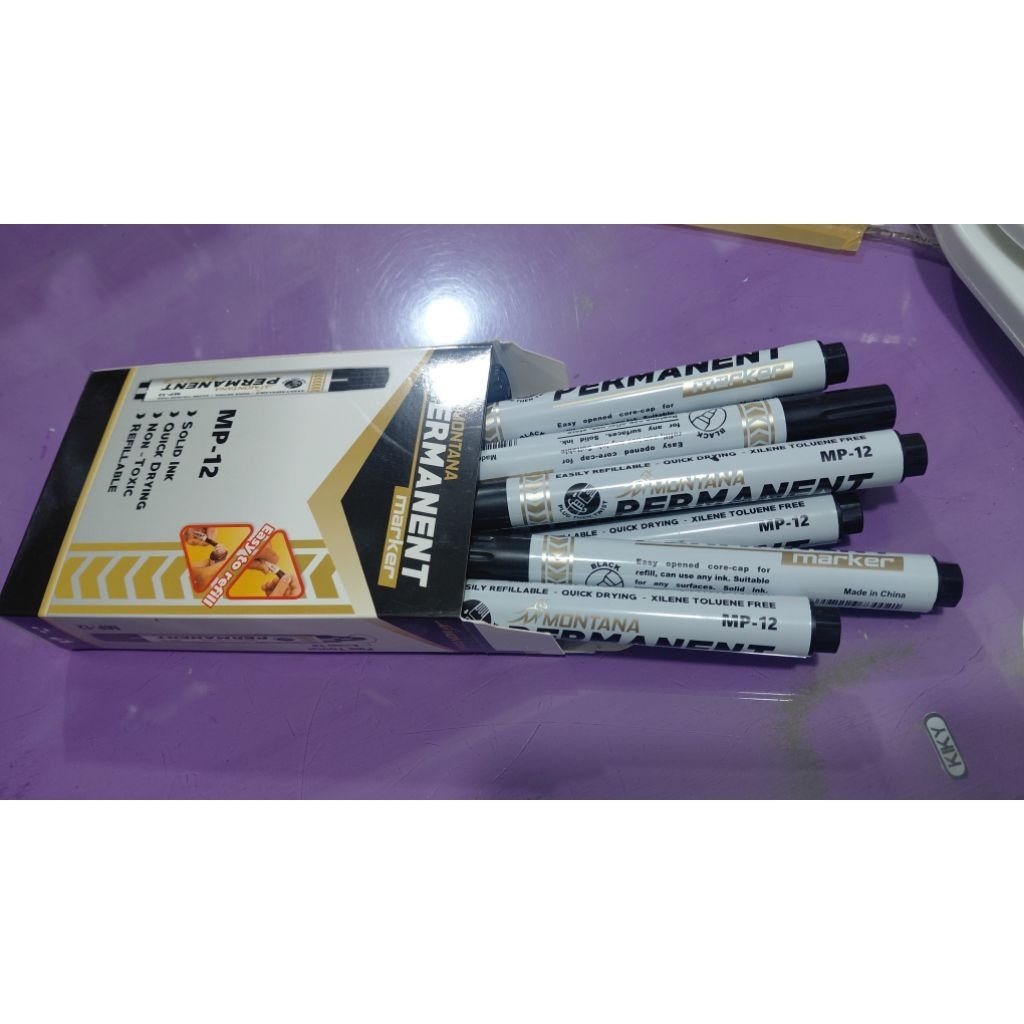

spidol permanen montana 1pcs hitam