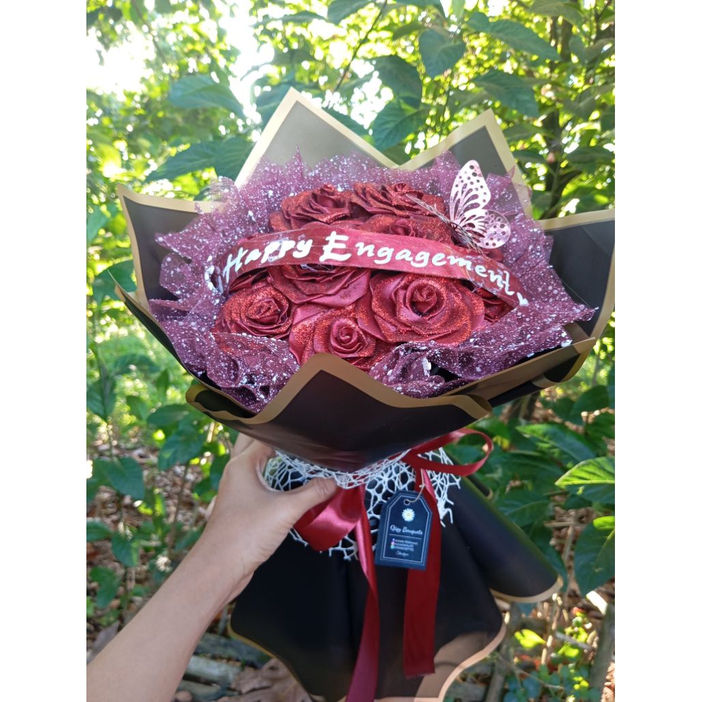 

pita satin engagement