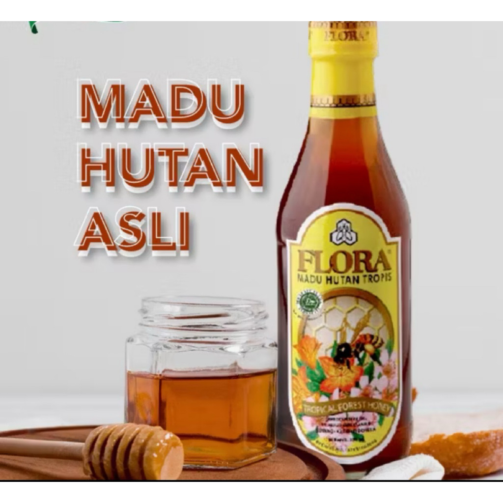 

Madu hutan asli Madu Flora Tropis - 350 ml - HALAL free buble wrap