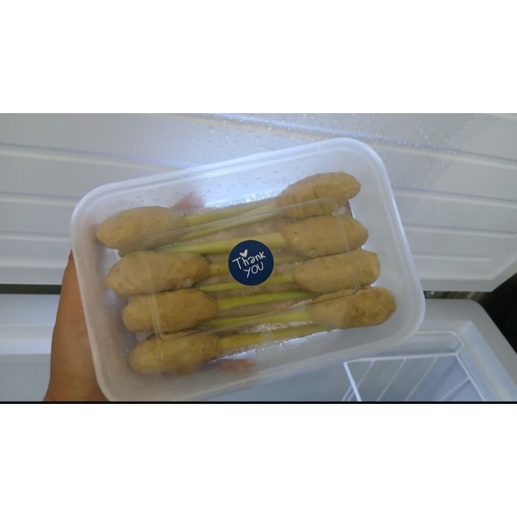 

sate lilit Ayam serai