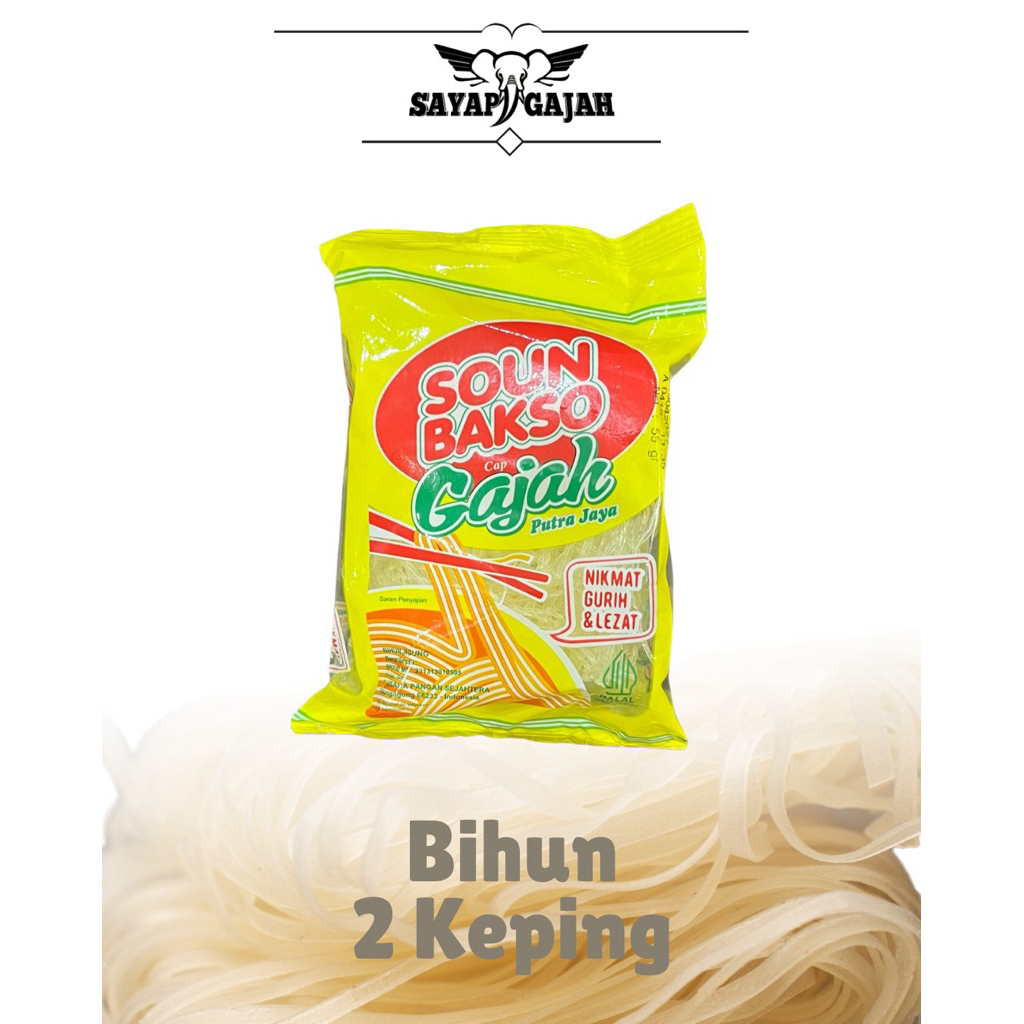 

Bihun Soun Bakso cap Gajah Putra Jaya