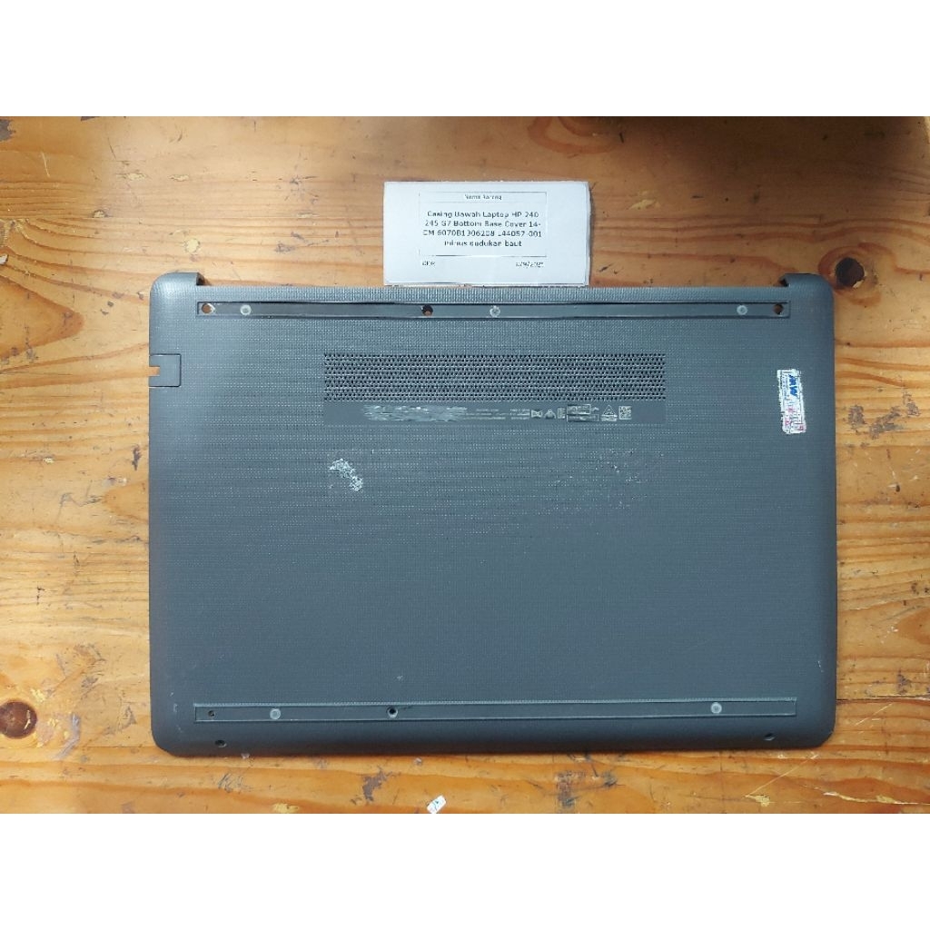 Casing Bawah Laptop HP 240 G7 Bottom Case Cover 14-cm 6070B1306208 L44057-001 Minus dudkan baut