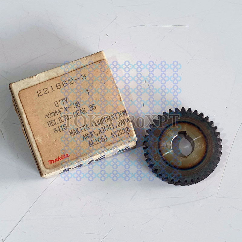 Helical Gear 36 Gigi Makita 8416 Bor Beton Original Japan 221662-3