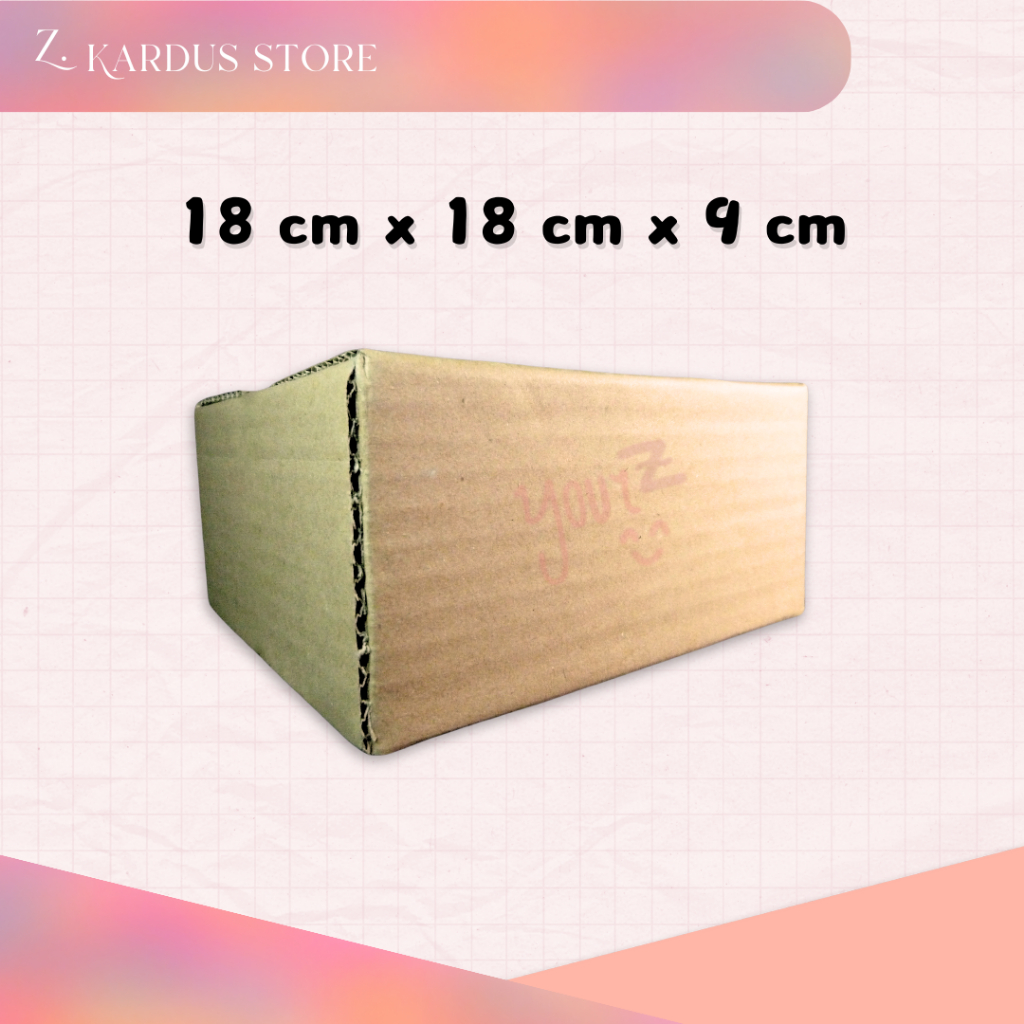 

Kardus Sedang | Kardus Packing | Kardus Paket | Kardus ukuran 18 cm x 18 cm x 9 cm