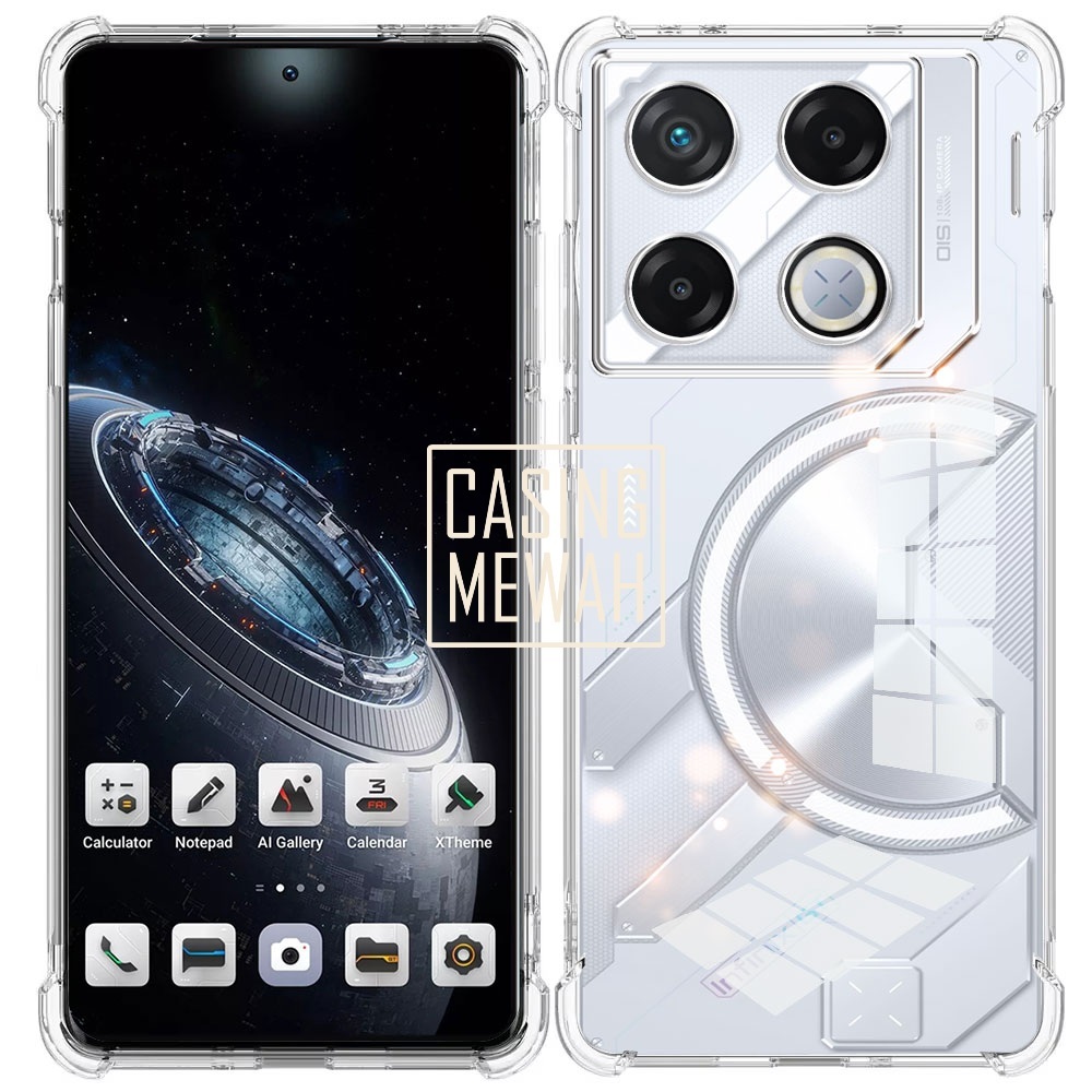 Premium SoftCase Airbag Anticrack Tebal Crystal Transparan Case Infinix GT 10 Pro Infinix GT 20 Pro 