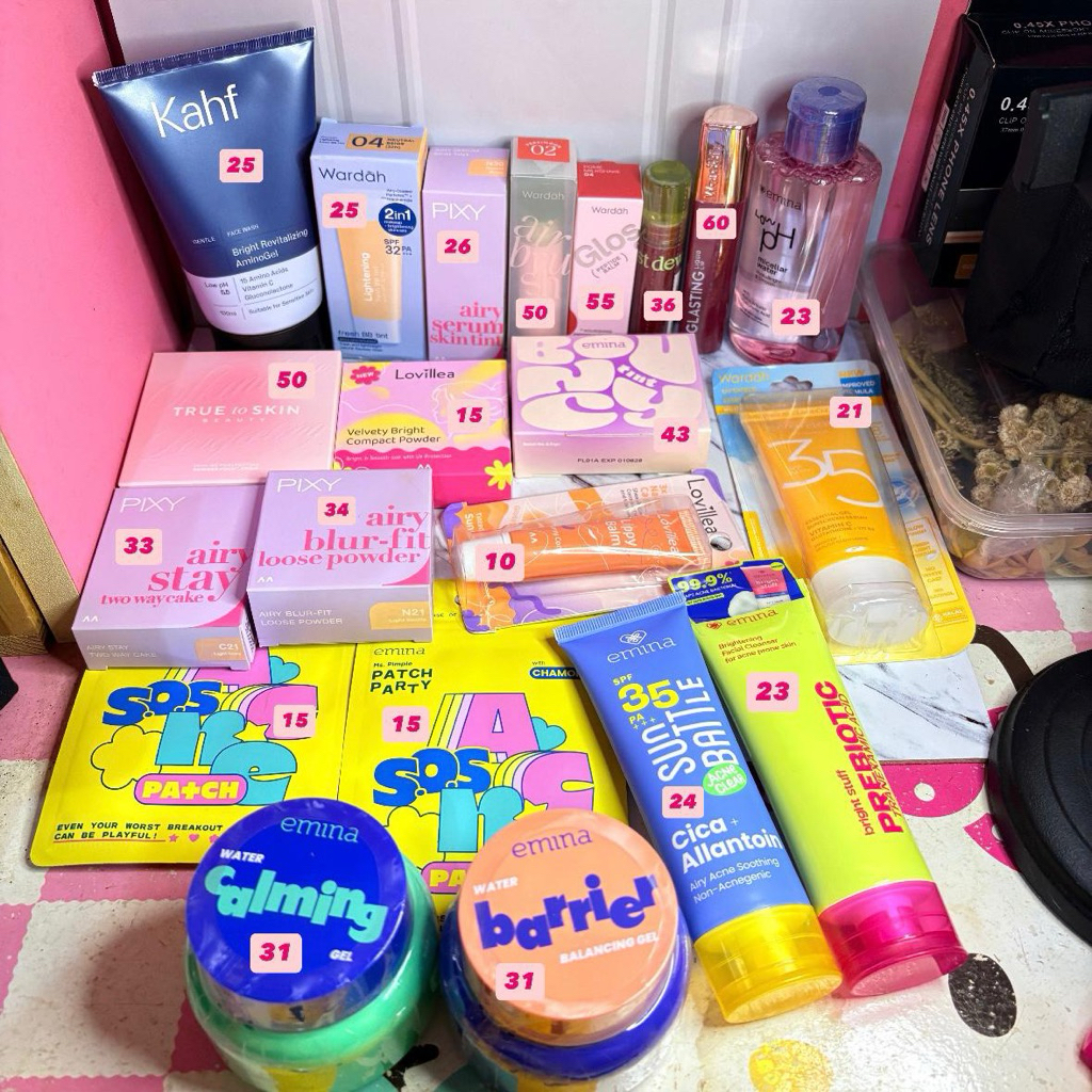 (preview produk) Preloved Skincare / Makeup Murah (Sealed)