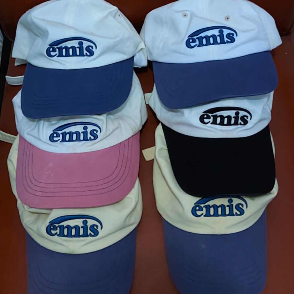 Berbagai Macam Topi Emis Two Tone