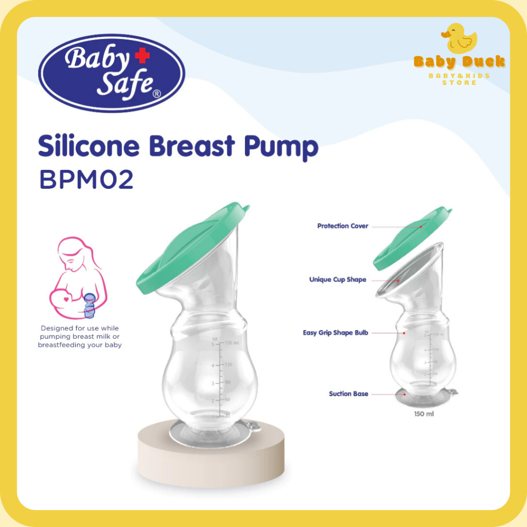 BabySafe - BPM02 - Breast Pump Silicone 150 ml