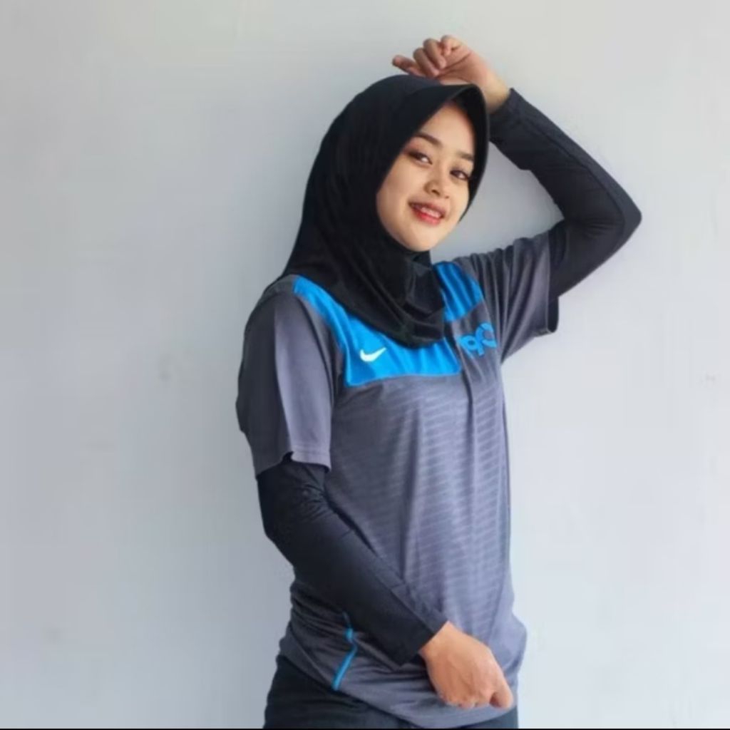 Jibab Sport Jersey Kerudung Olahraga Premium Jilbab Instan Sporty