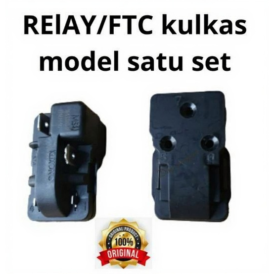 Relay Ptc Kulkas Set Multi Original Relay Ptc Overload Kulkas Rilai Relai Ftc