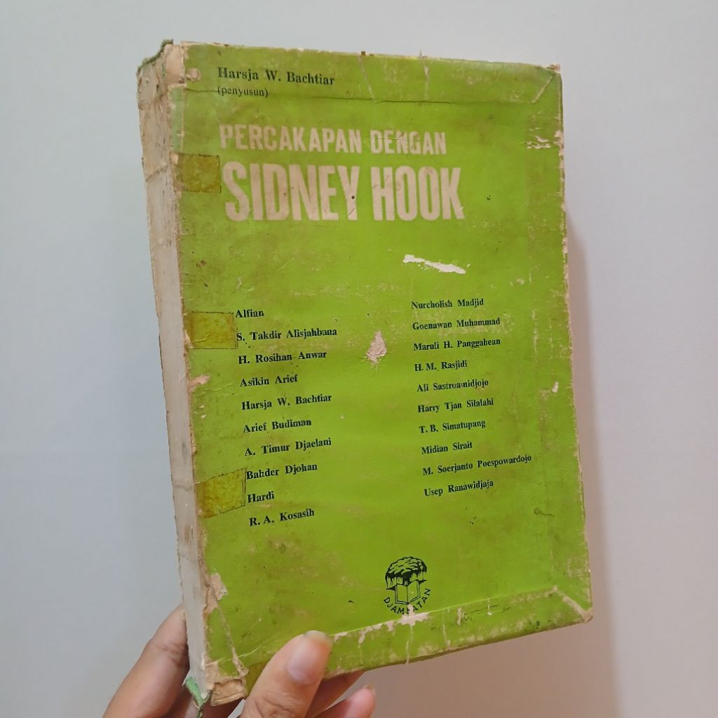 Percakapan Dengan Sidney Hook | Harsja W.Bachtiar