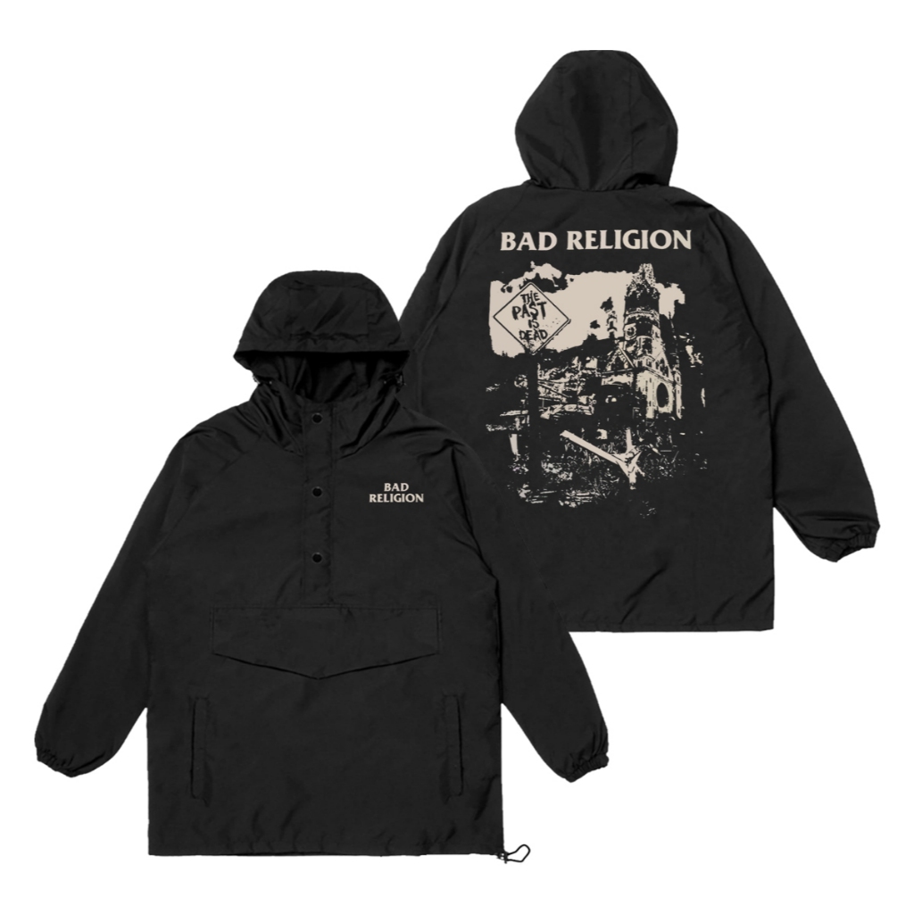 Oneshirt Jacket Cougle Bad Religion Jacket Parasut Hitam Unisex