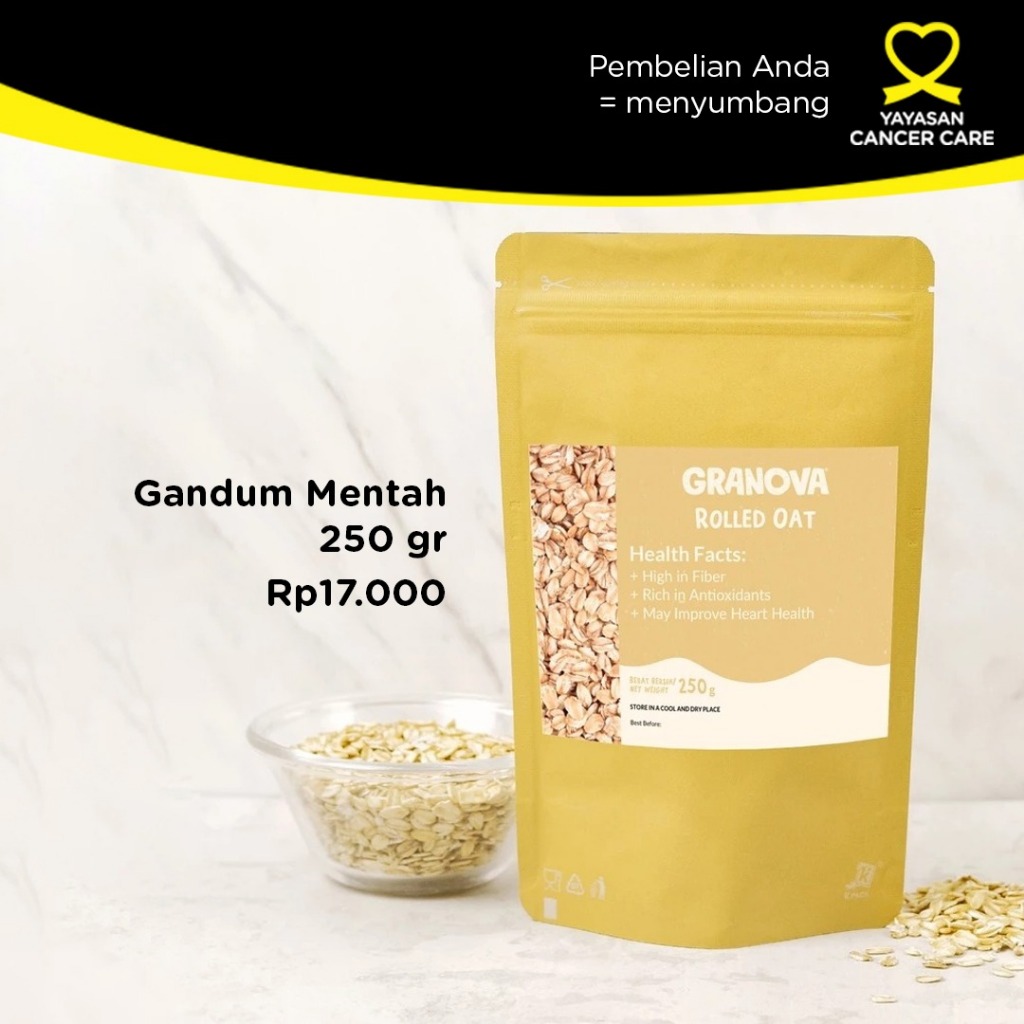 

Granova Gandum Utuh Gandum Kasar Mentah Regular Rolled Oat