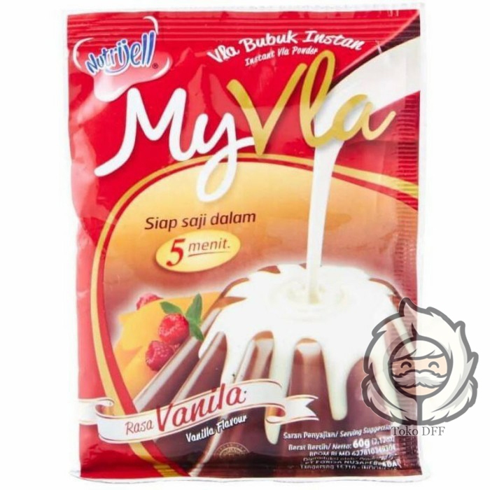 

Myvla 60gr / My Fla Nutrijell My Vla Rasa Vanila 60 gr