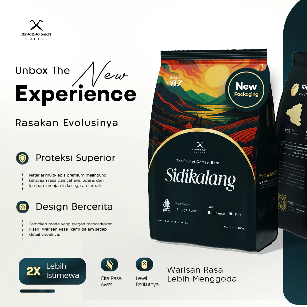 

KOPI BUBUK SIDIKALANG SPECIAL BLEND - Kopi Tubruk | 500 Gram