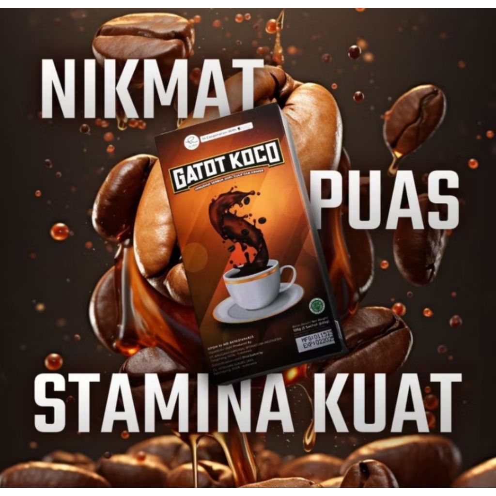

PAKET 2 BOX KOPI GATOT KOCO ORIGINAL 100% DR RICHARD LEE BUGAR STAMINA JOSSS MANTAP AMAN HALAL BERSERTIFIKAT
