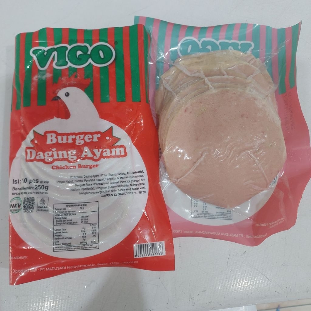 

VIGO DAGING BURGER AYAM 250 gr