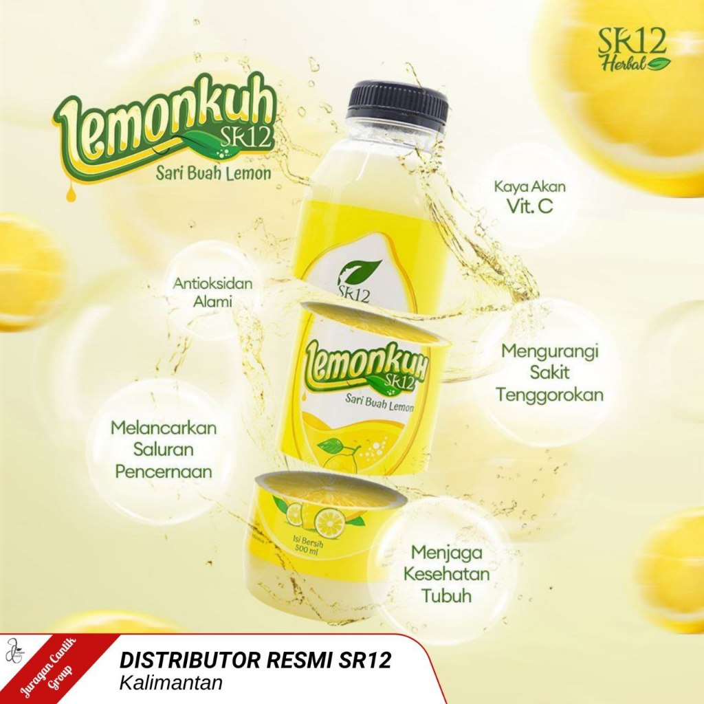 

SR12 LEMONKUH| SARI BUAH LEMON MURNI, MENJAGA DAYA TAHAN TUBUH, MENGUATKAN IMUNITAS, 500ml