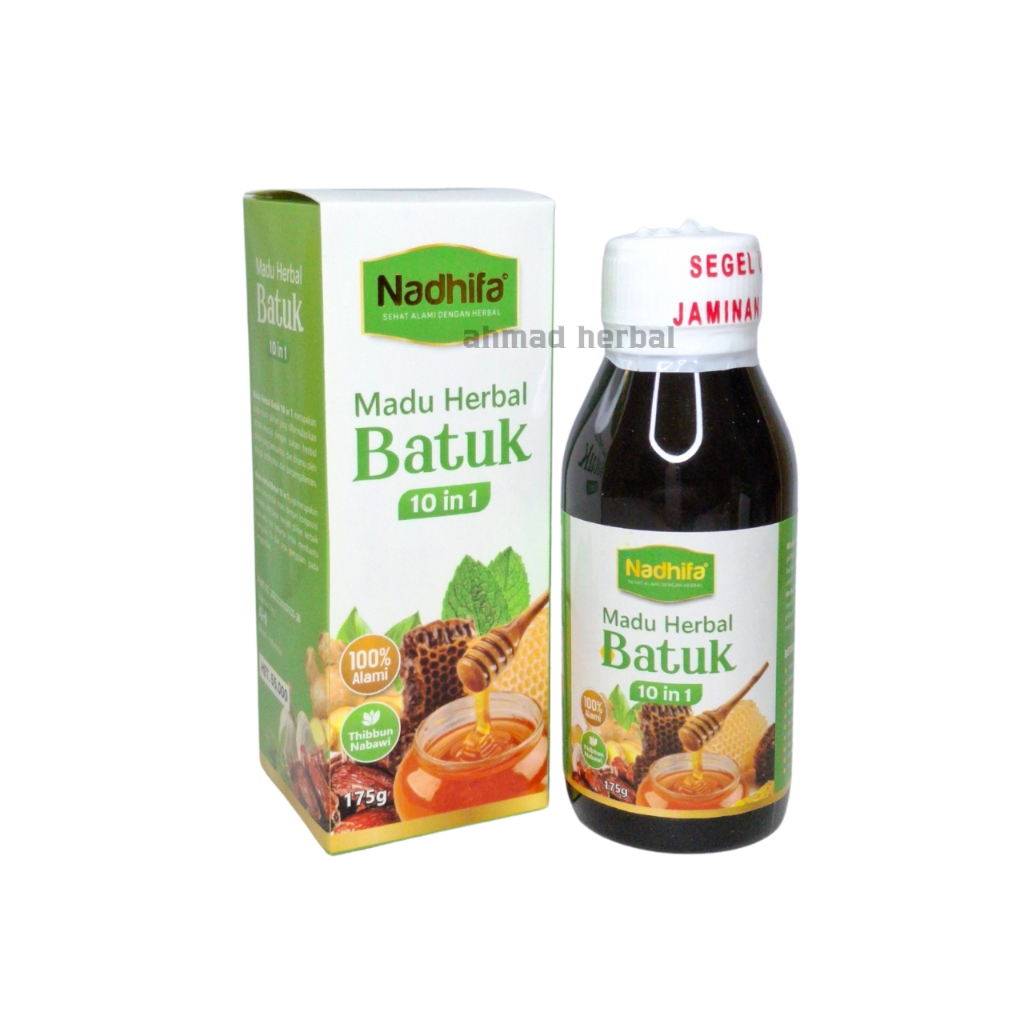 

Madu Batuk & Flu Nadhifa / Madu Batuk Herbal Alami 175 gr