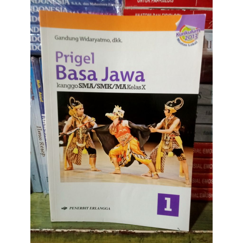Prigel Basa Jawa SMA kelas X kurikulum merdeka penerbit Erlangga