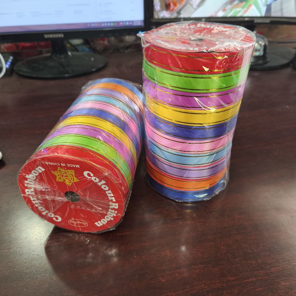 

Pita Jepang / Pita Kado 2 CM ( Isi 10 Roll )