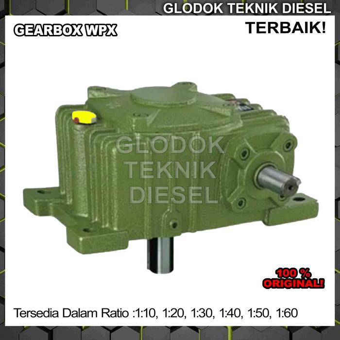 MESIN GEARBOX WPX 155 Ratio  1:10 - 1:60 SPEED REDUCER GEAR BOX WPX 155 1:10 - 1:60
