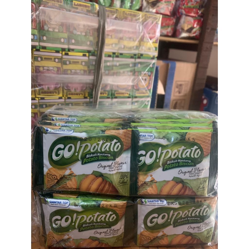 

GOPOTATO | BISKUIT KENTANG | POTATO BISCUIT