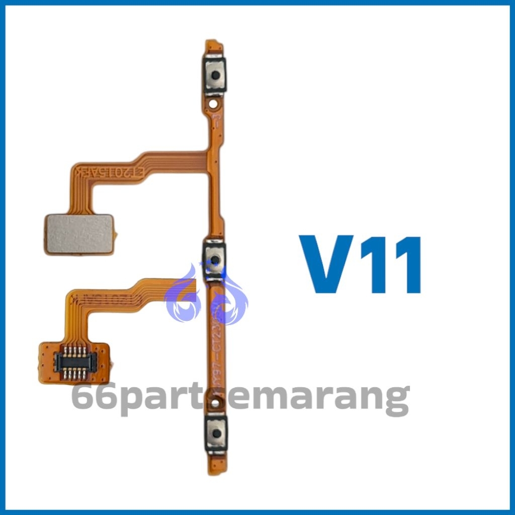 Flexible Flexibel Tombol Luar On Off Volume Vivo V11 / V11 Pro Copotan Cabutan Bekas
