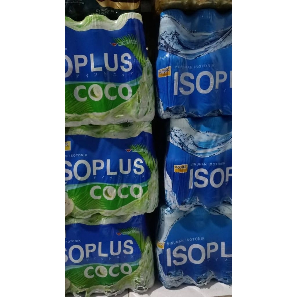 

ISOPLUS/ MINUMAN ISOPLUS 350 ML 2 RASA/ minuman isotonik/MINUMAN SIAP SAJI