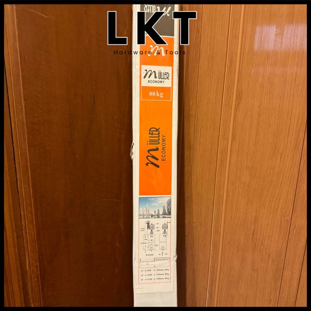 MULLER Rel Pintu Roda Sliding Geser Aluminium ECO / Economy J3 J4 J5 S6 S7