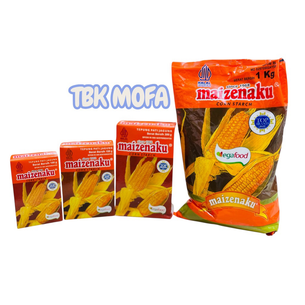 

Maizenaku Tepung Pati Jagung / Corn Starch / 1Kg / 300 Gram / 150 Gram / 100 Gram