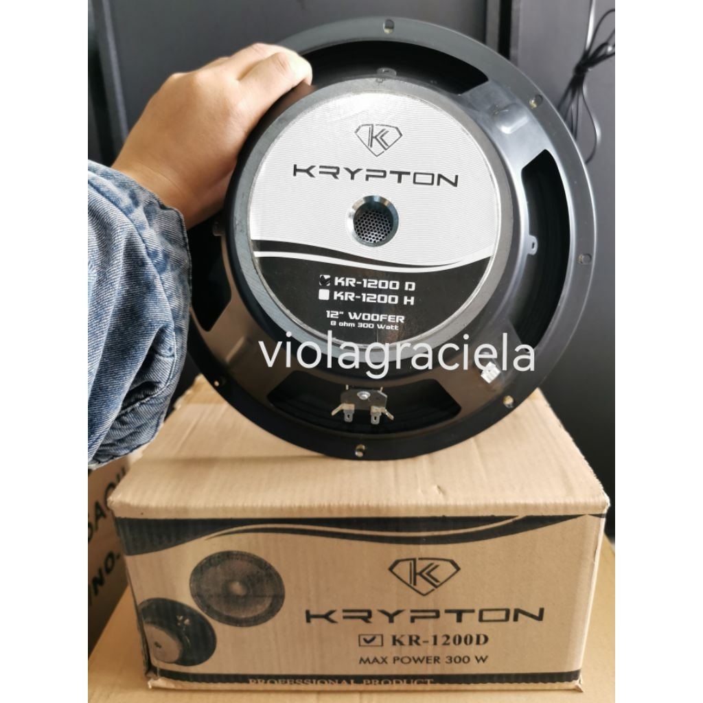 COMPONENT SPEAKER KRYPTON KR-1200D 12 INCH KR1200D FULL RANGE