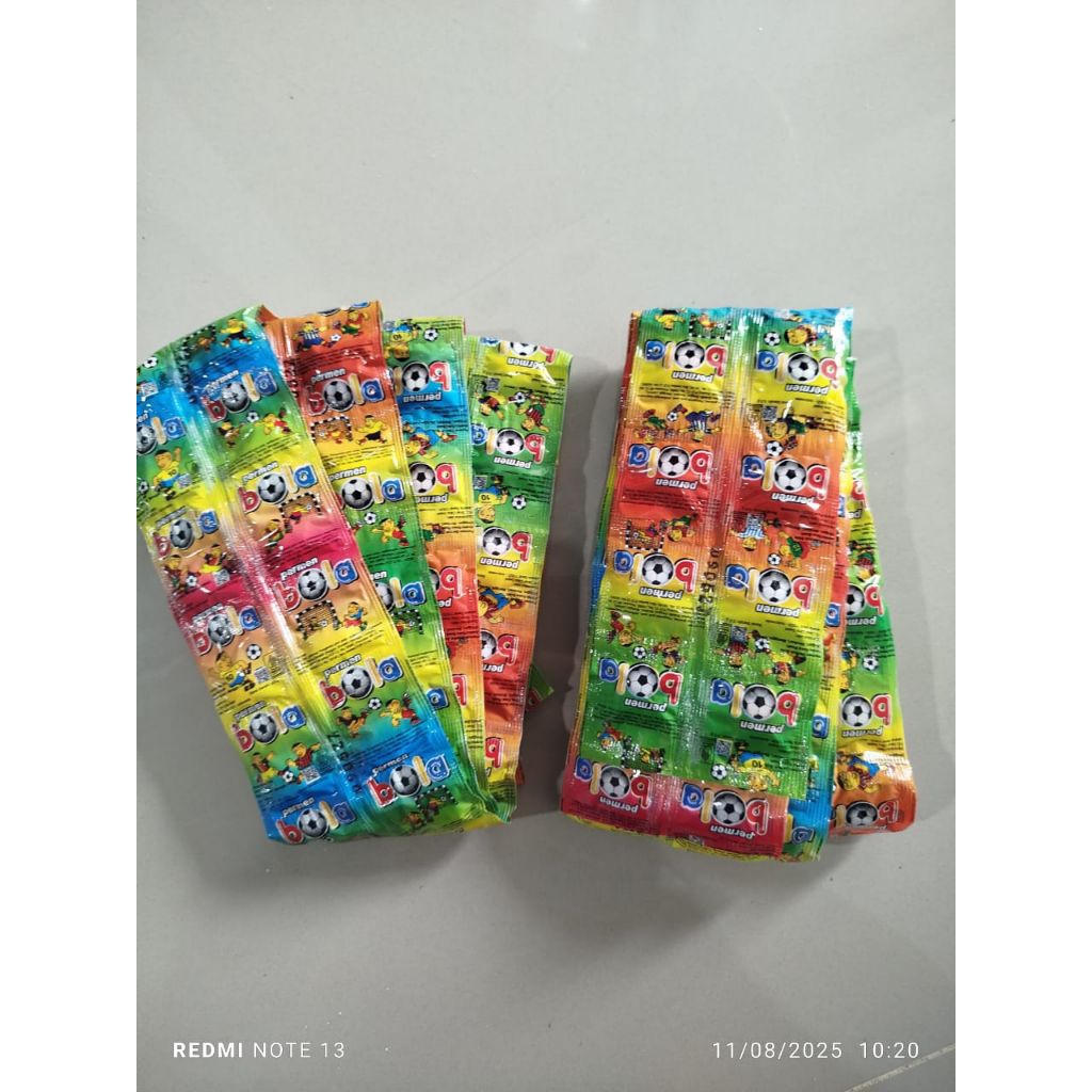 

Anora #Permen Bola Permen tebak warna 160/pcs/4 renceng