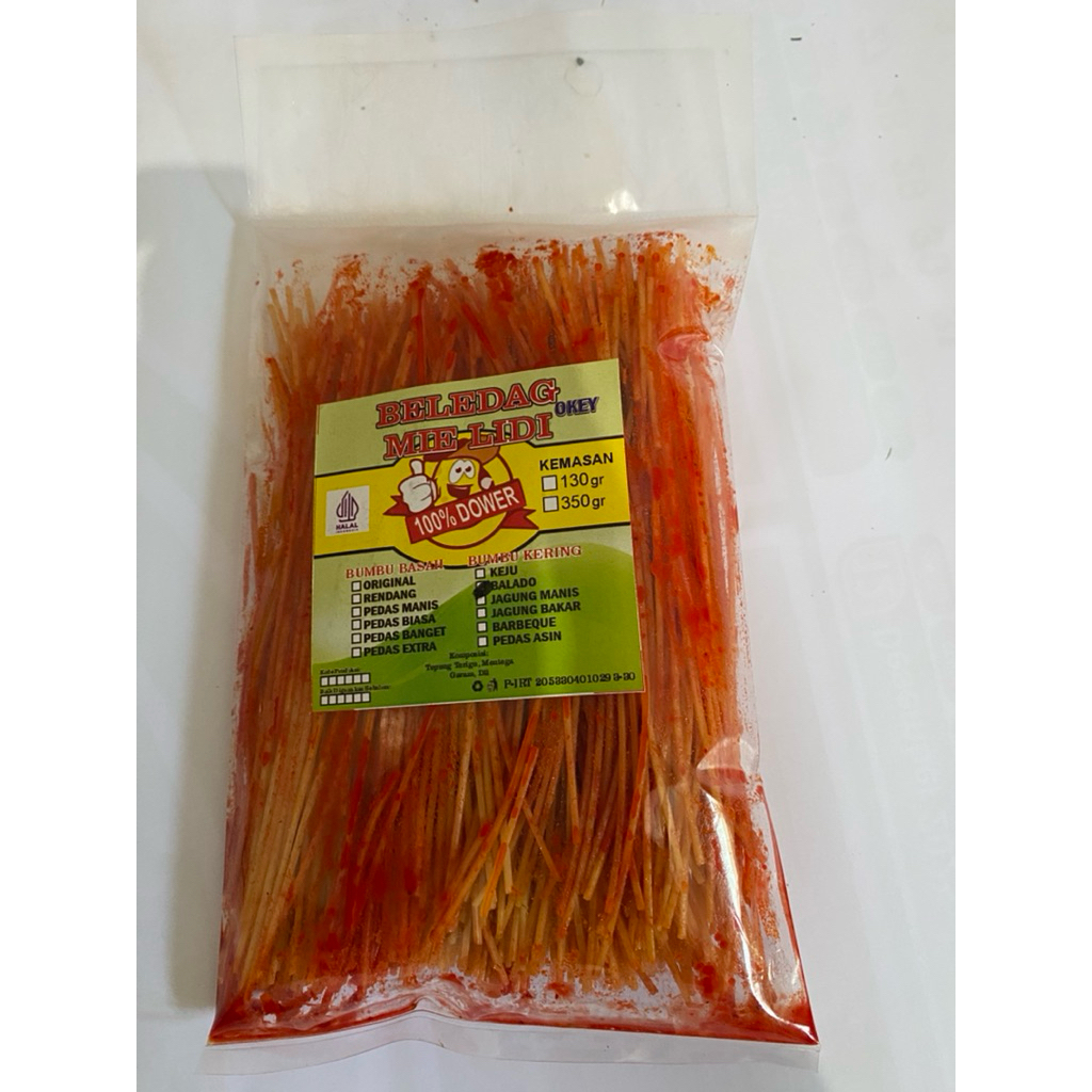 

mie lidi rasa balado / mie lidi rasa balado bumbu melimpah