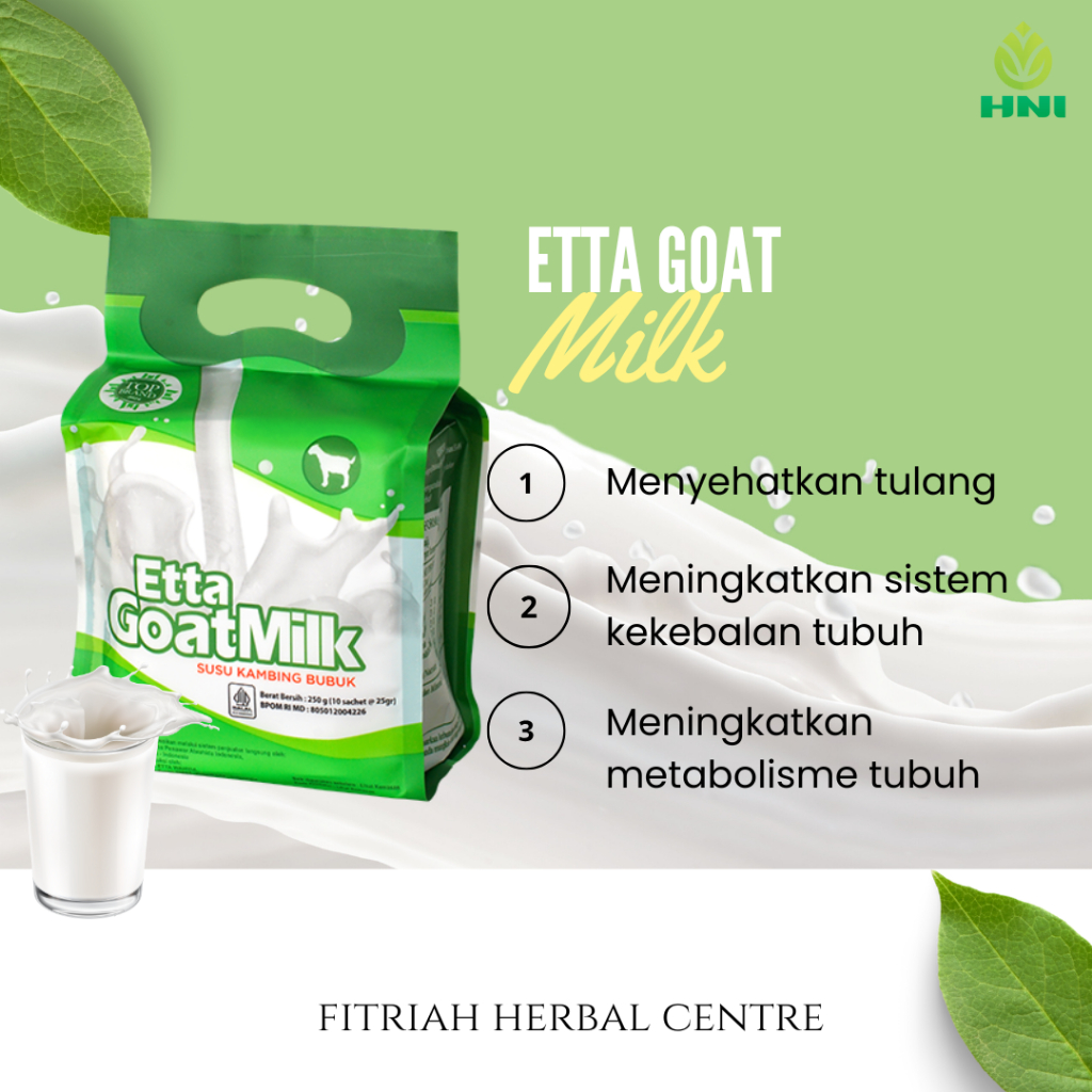 

Susu Kambing Etta Goat Milk EGM