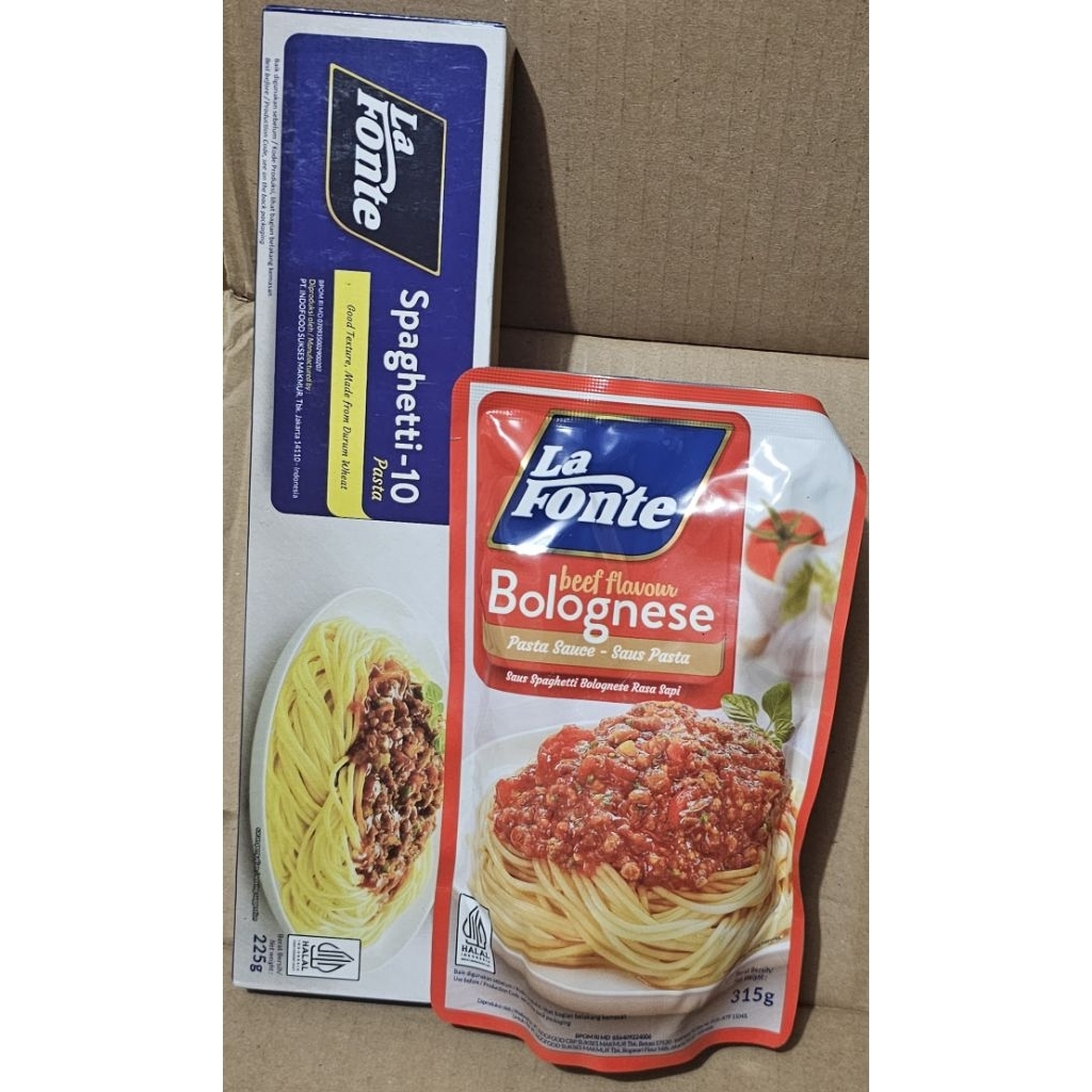 

La Fonte Saus&Spaghetti 315g - Paket Bundling