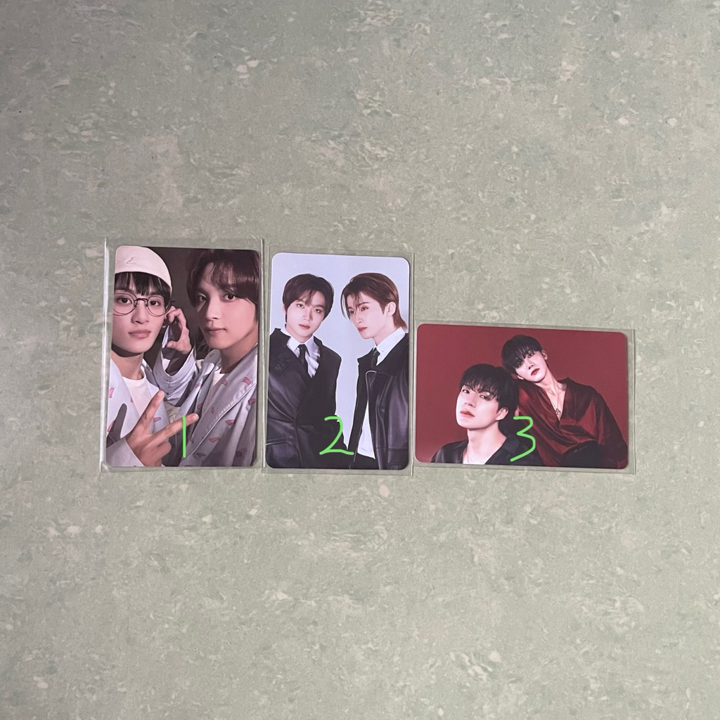 Photocard pc official NCT DREAM NCT 127 couple MAHAE MARKHYUCK NOMIN