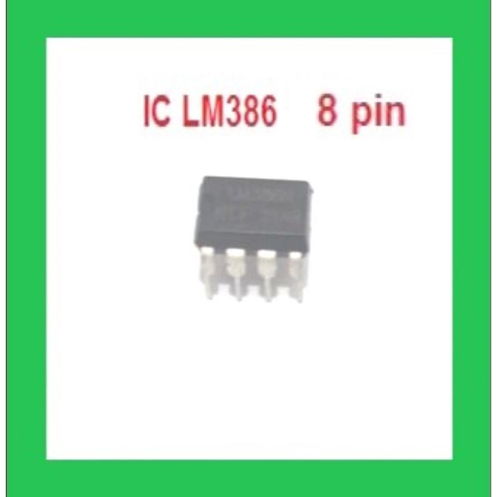 IC LM386N HLF Intergrated Circuit 8 PIN Mini audio amplifier